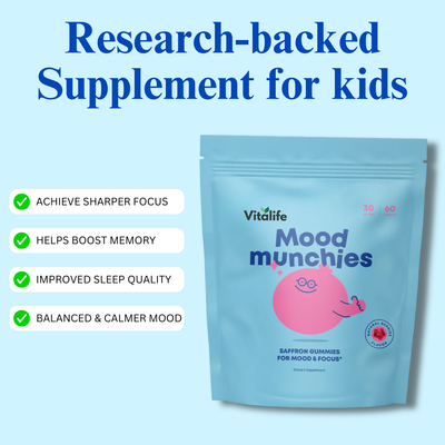 Vitalife™ Mood Munchies - Saffron Gummies For Kids