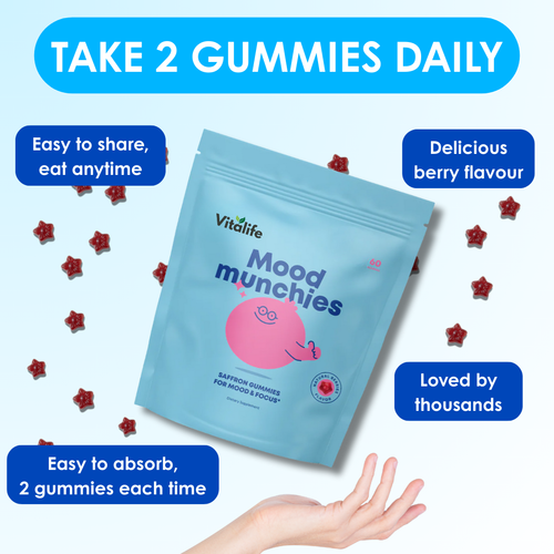 Vitalife™ Mood Munchies - Saffron Gummies For Kids