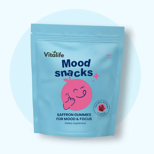 Vitalife™ Mood Snacks- Saffron Gummies For Kids