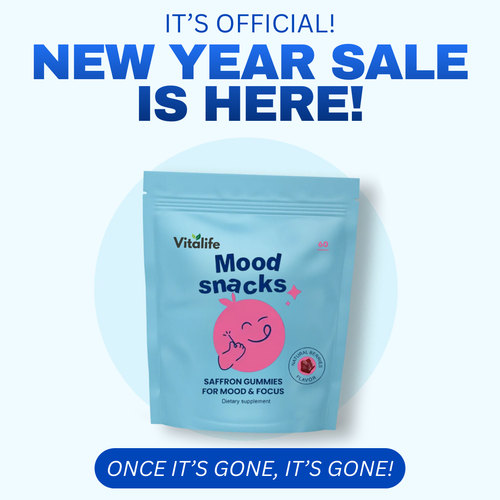 Vitalife™ Mood Snacks- Saffron Gummies For Kids