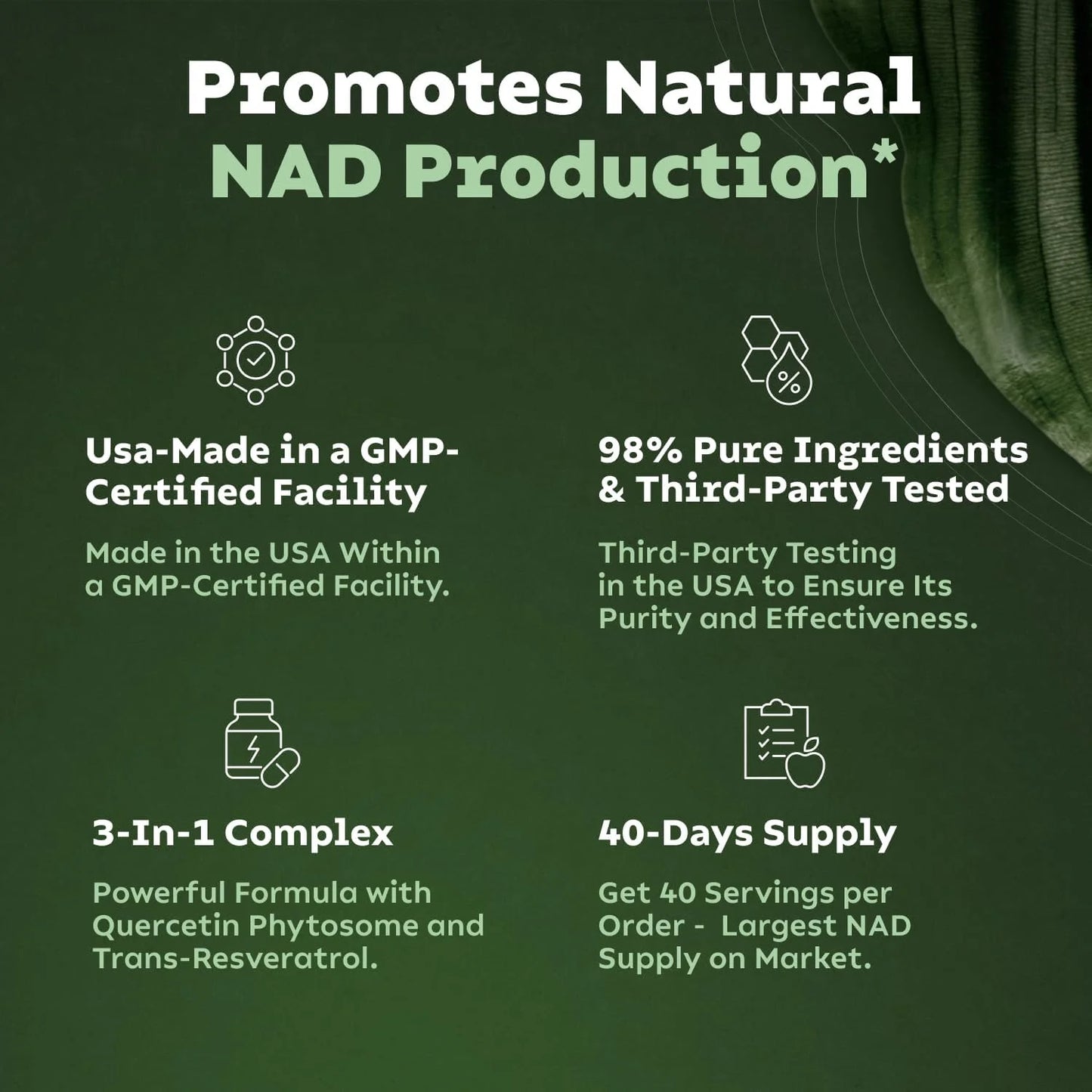 Vitalife™ NAD+ Supplement For Skin Aging